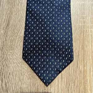 Perry Ellis Navy Blue Tie
